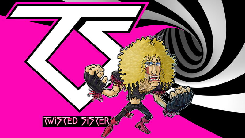 Cartoon Character with Afro — Pink