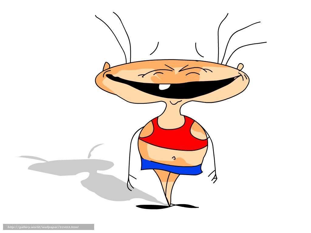 cartoon character with big smile