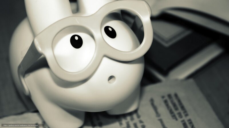 cartoon character with glasses