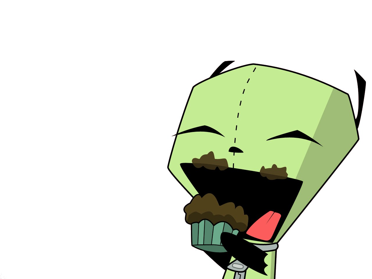 cartoon character with green hat