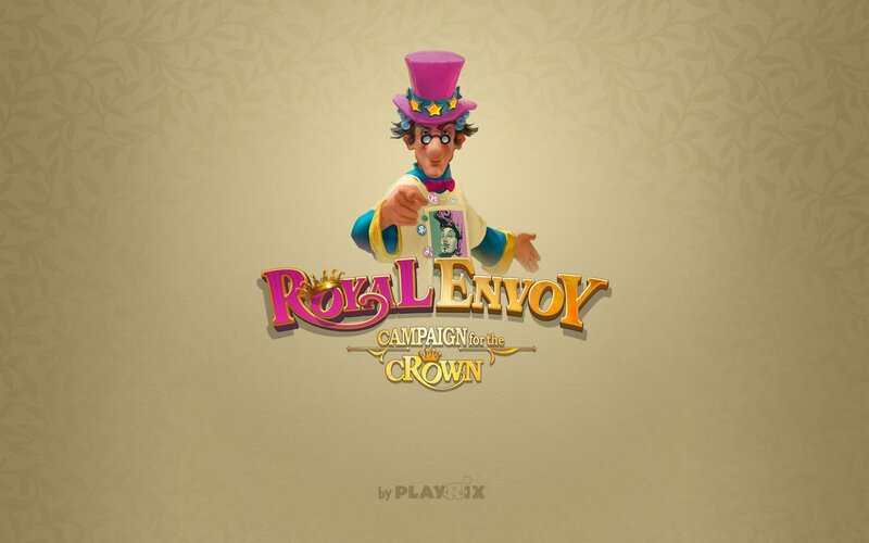 Cartoon Character with Hat — Gold