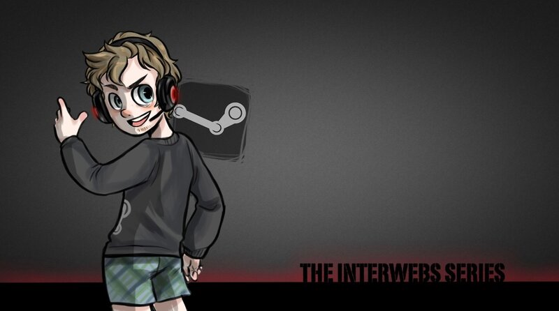 Cartoon Character with Headset