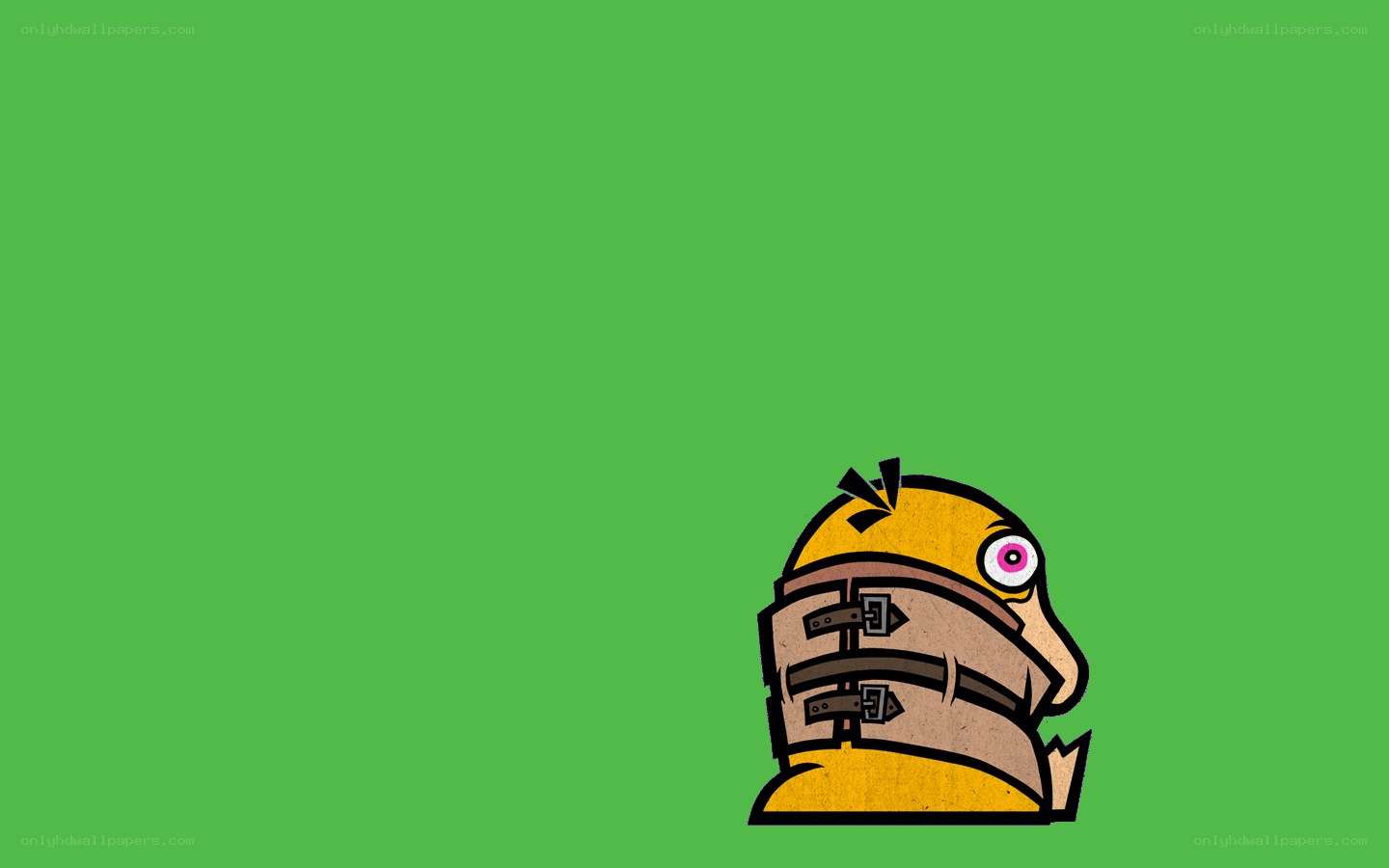 cartoon character with helmet