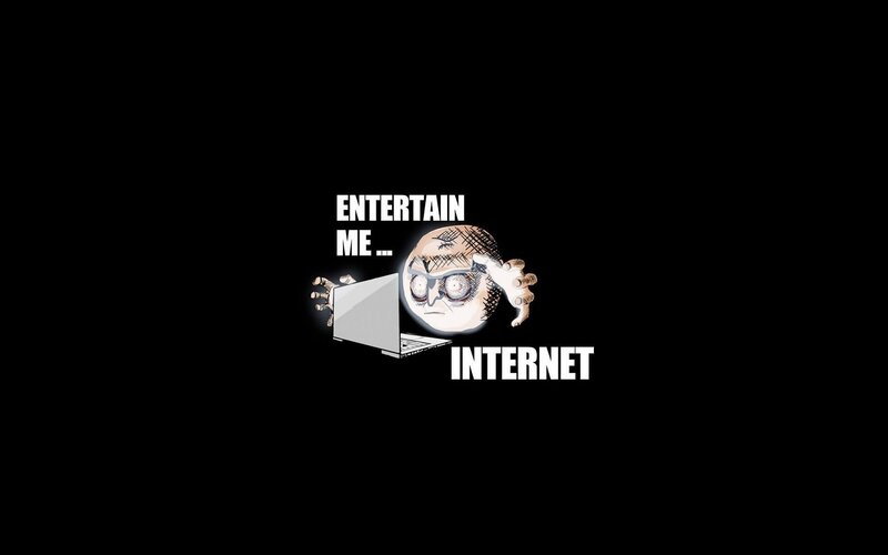 Cartoon Character with Laptop