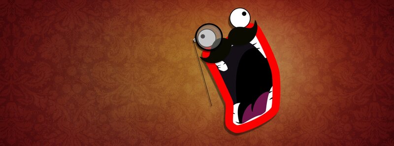cartoon character with monocle
