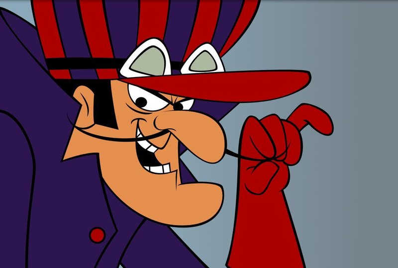 cartoon character with red hat