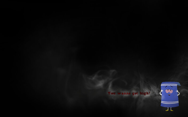 Cartoon character with smoke