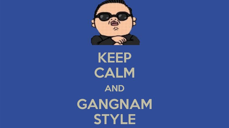 Cartoon Character with Sunglasses — Blue