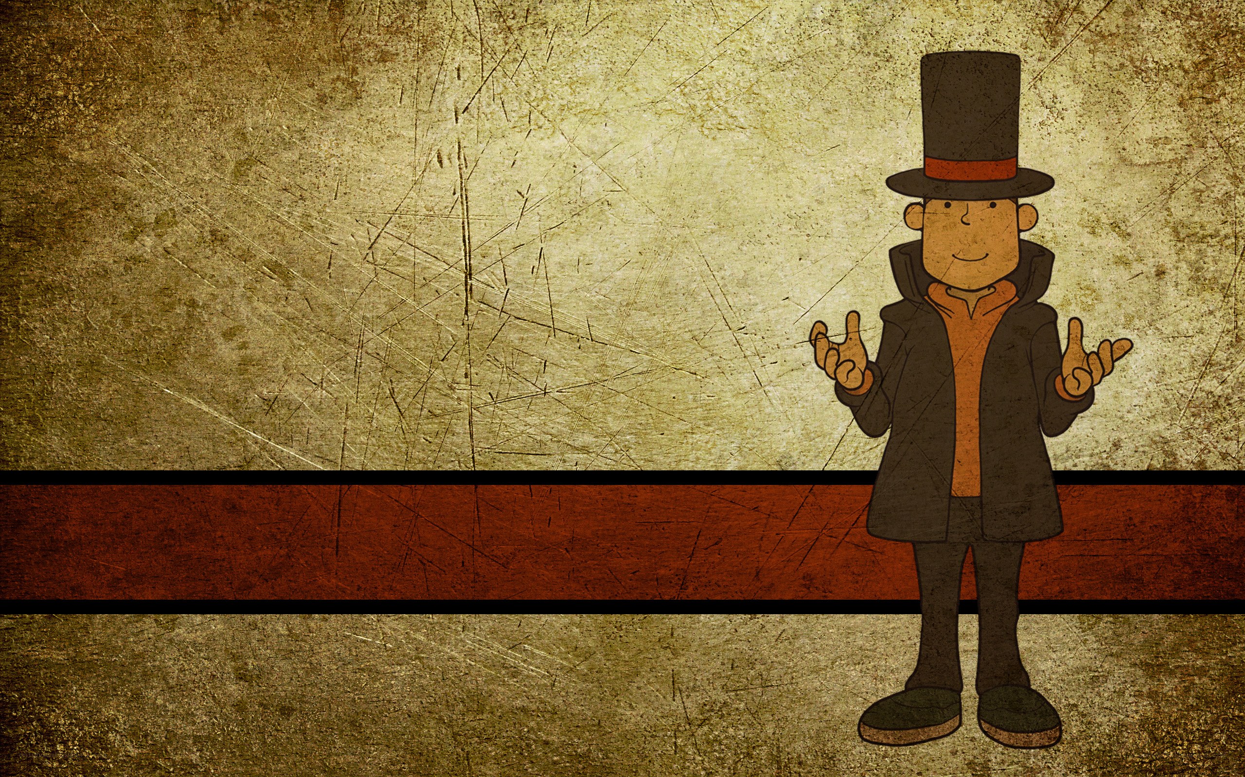 cartoon character with top hat