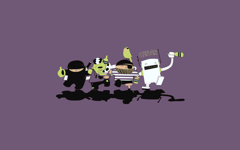 Cartoon Characters Dancing