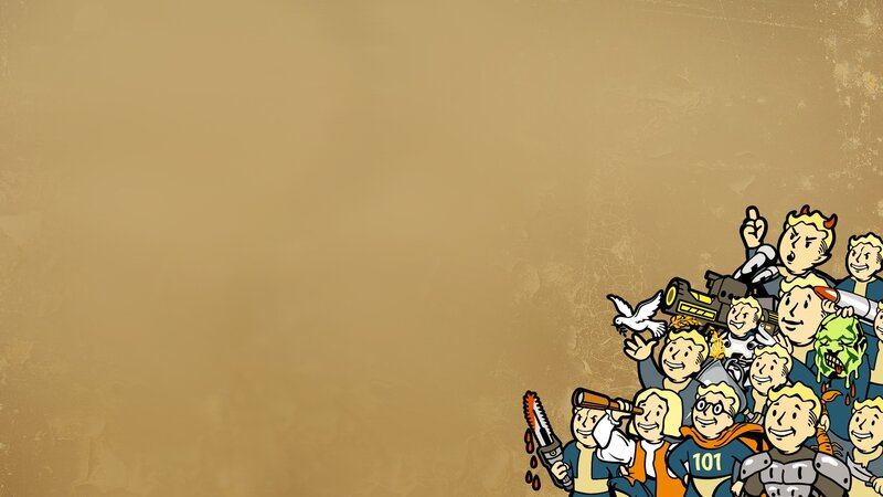 Cartoon Characters Group — Brown