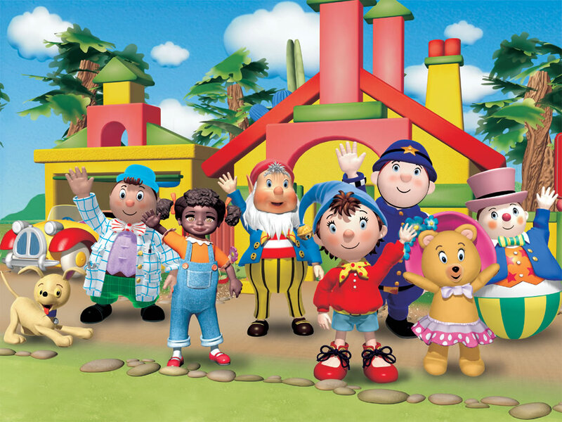 Cartoon Characters Group — Green