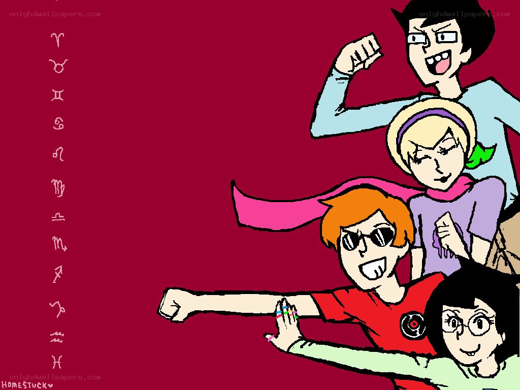 cartoon characters in action