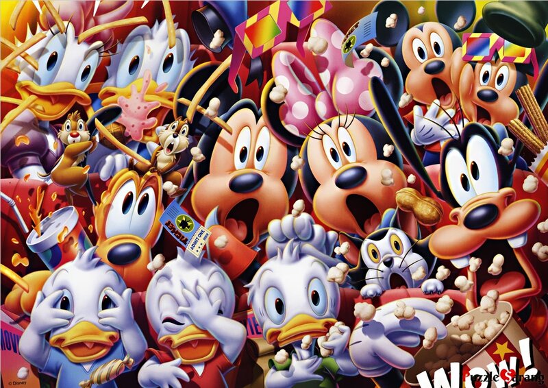 Cartoon Characters in Chaos — Red, Chaotic