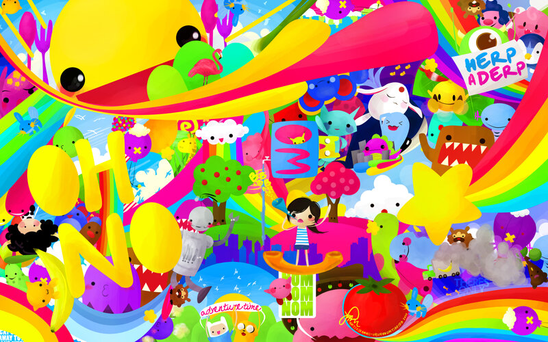 Cartoon Characters in Chaos