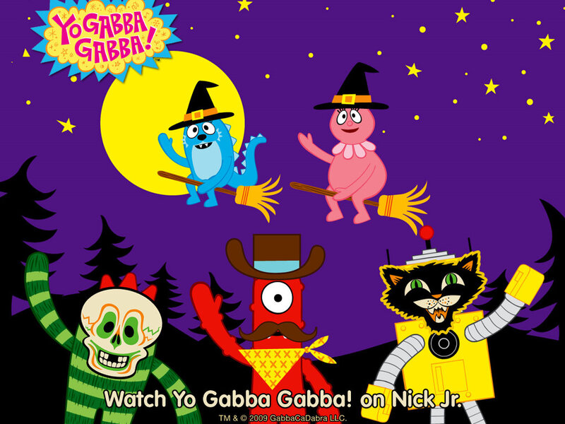 Cartoon Characters in Costumes — Purple