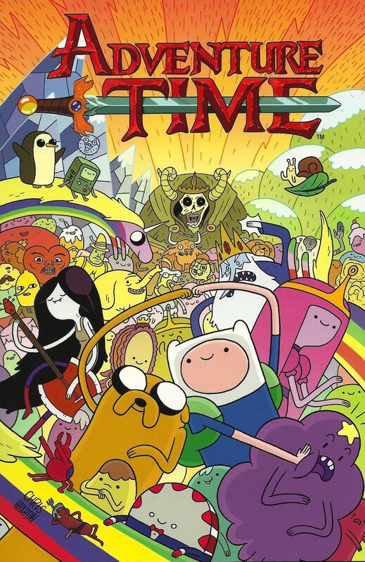 Cartoon Characters in Crowd — Yellow, Chaotic