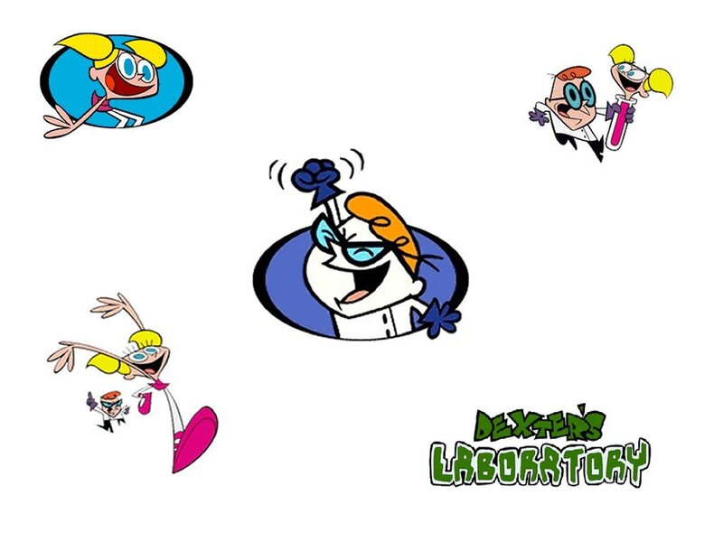 Cartoon Characters in Lab