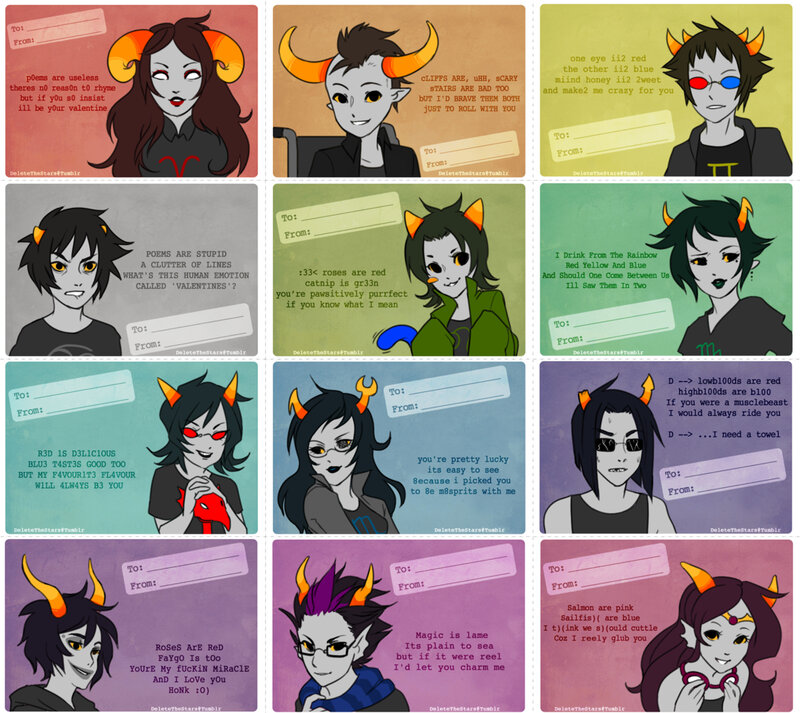 Cartoon Characters on Cards