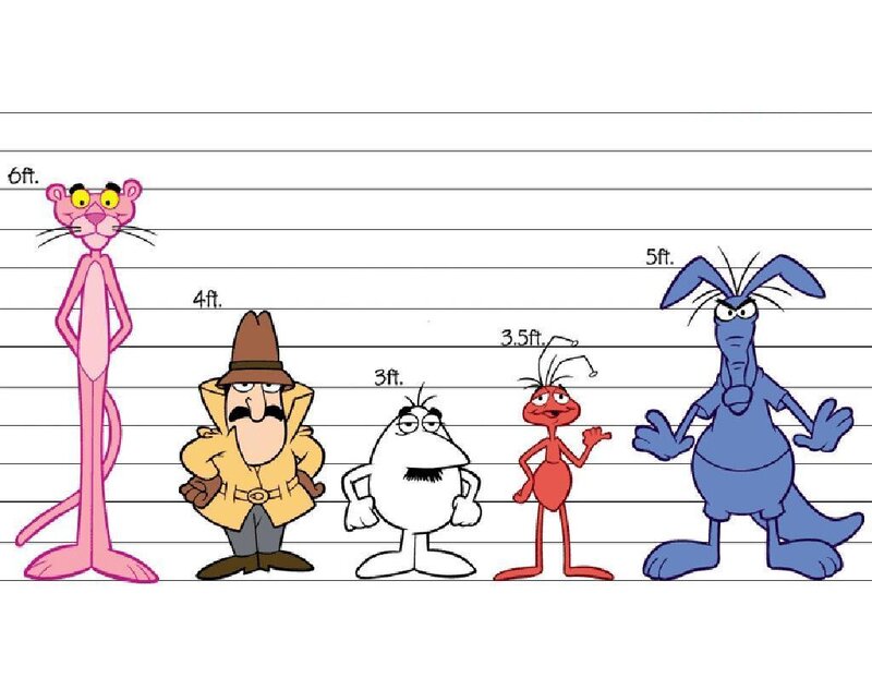 Cartoon Characters Standing
