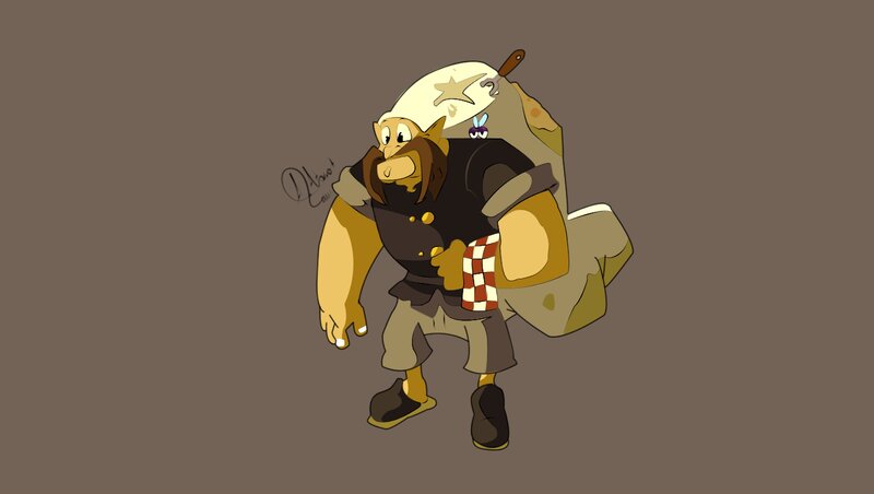 Cartoon Chef Character