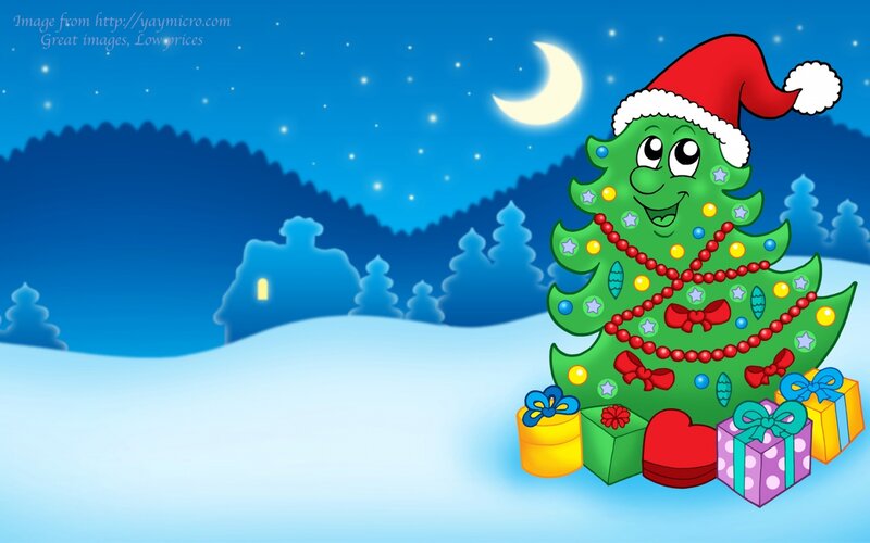 Cartoon Christmas Tree
