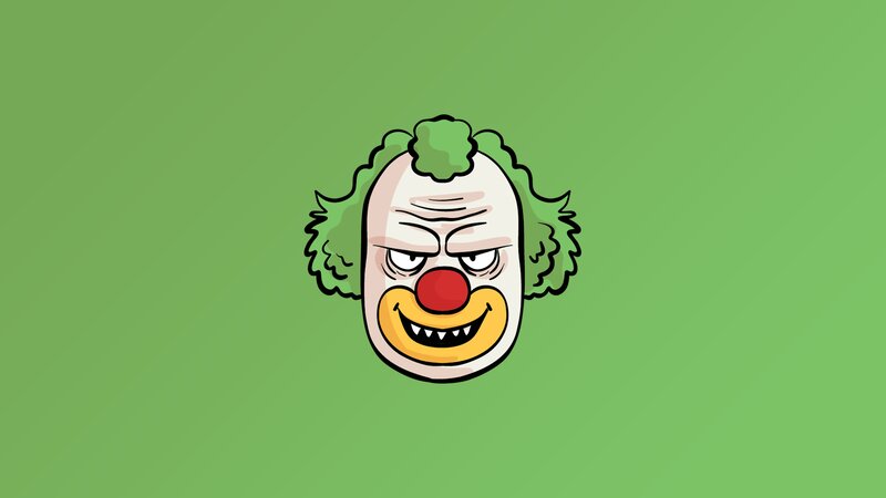 Cartoon Clown Face
