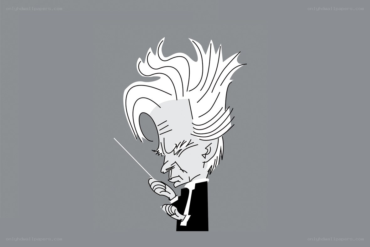 cartoon conductor illustration