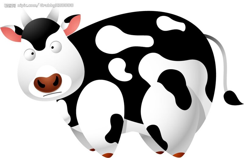 cartoon cow illustration