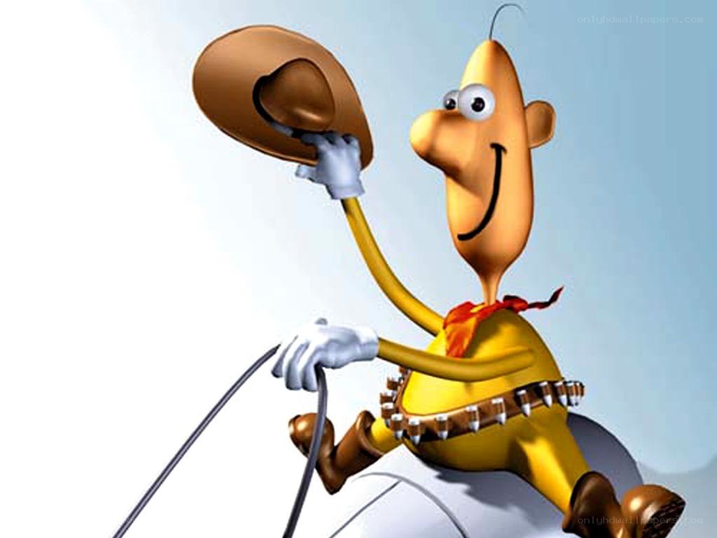 cartoon cowboy character