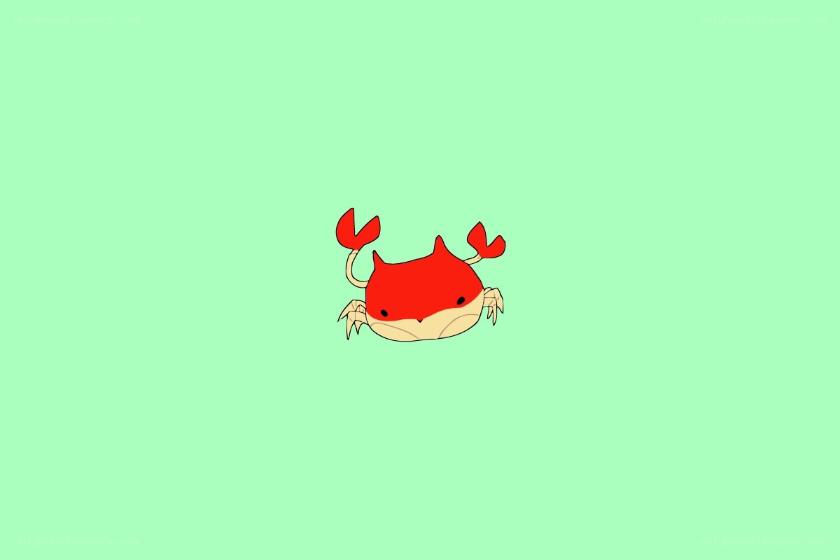 cartoon crab character