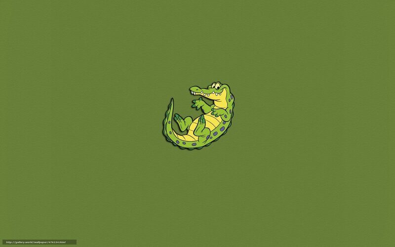 Cartoon Crocodile