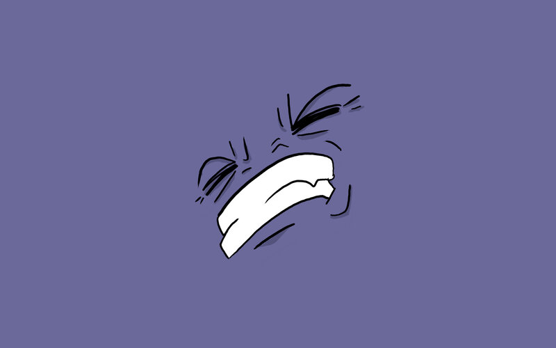 Cartoon Crying Face