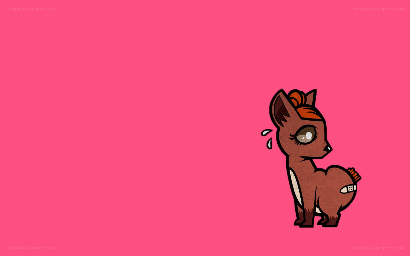 cartoon deer character