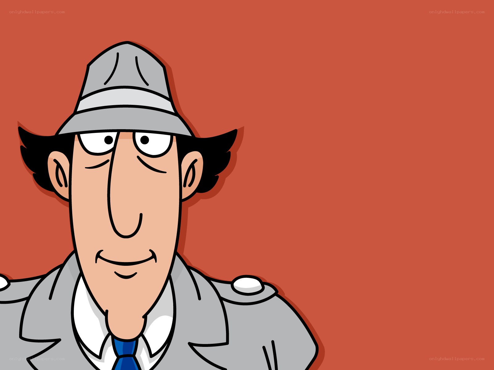 cartoon detective character