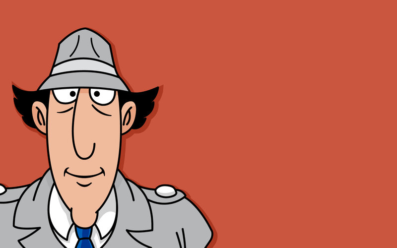 cartoon detective character