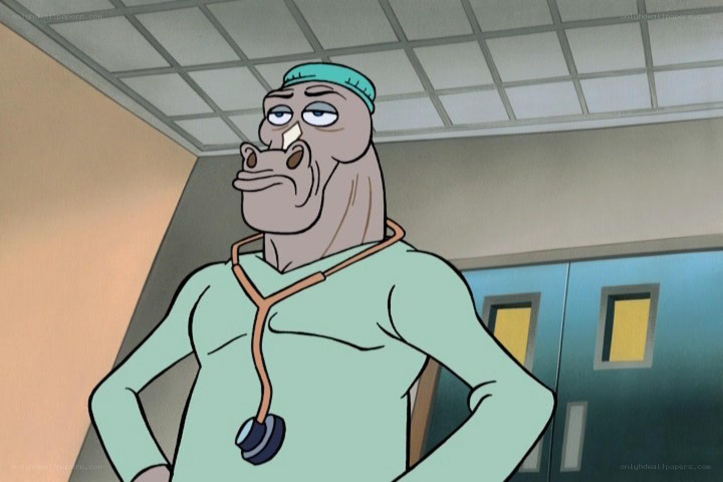 cartoon doctor character