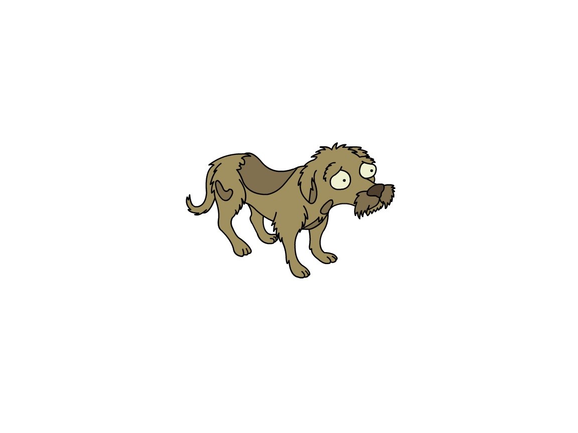 cartoon dog character