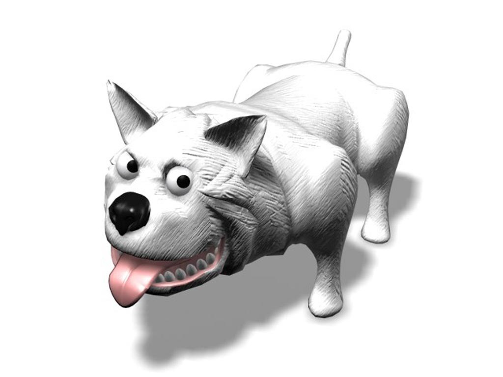 cartoon dog character