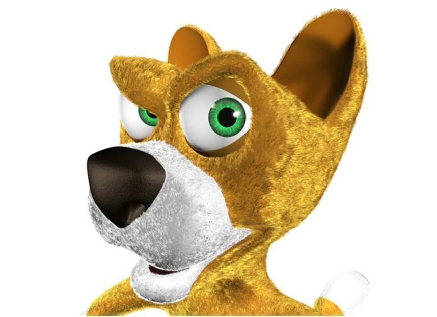 cartoon dog character