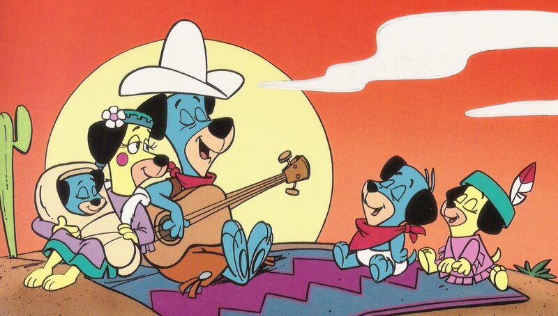 Cartoon Dog Family