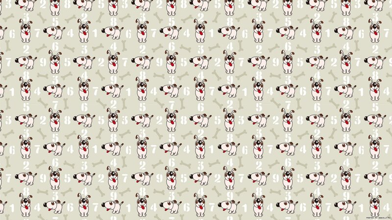 Cartoon Dog Pattern