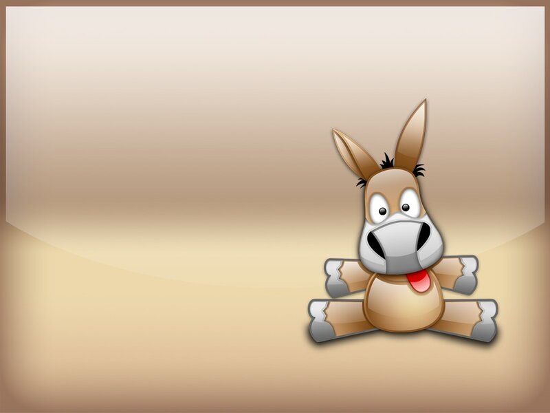 cartoon donkey character