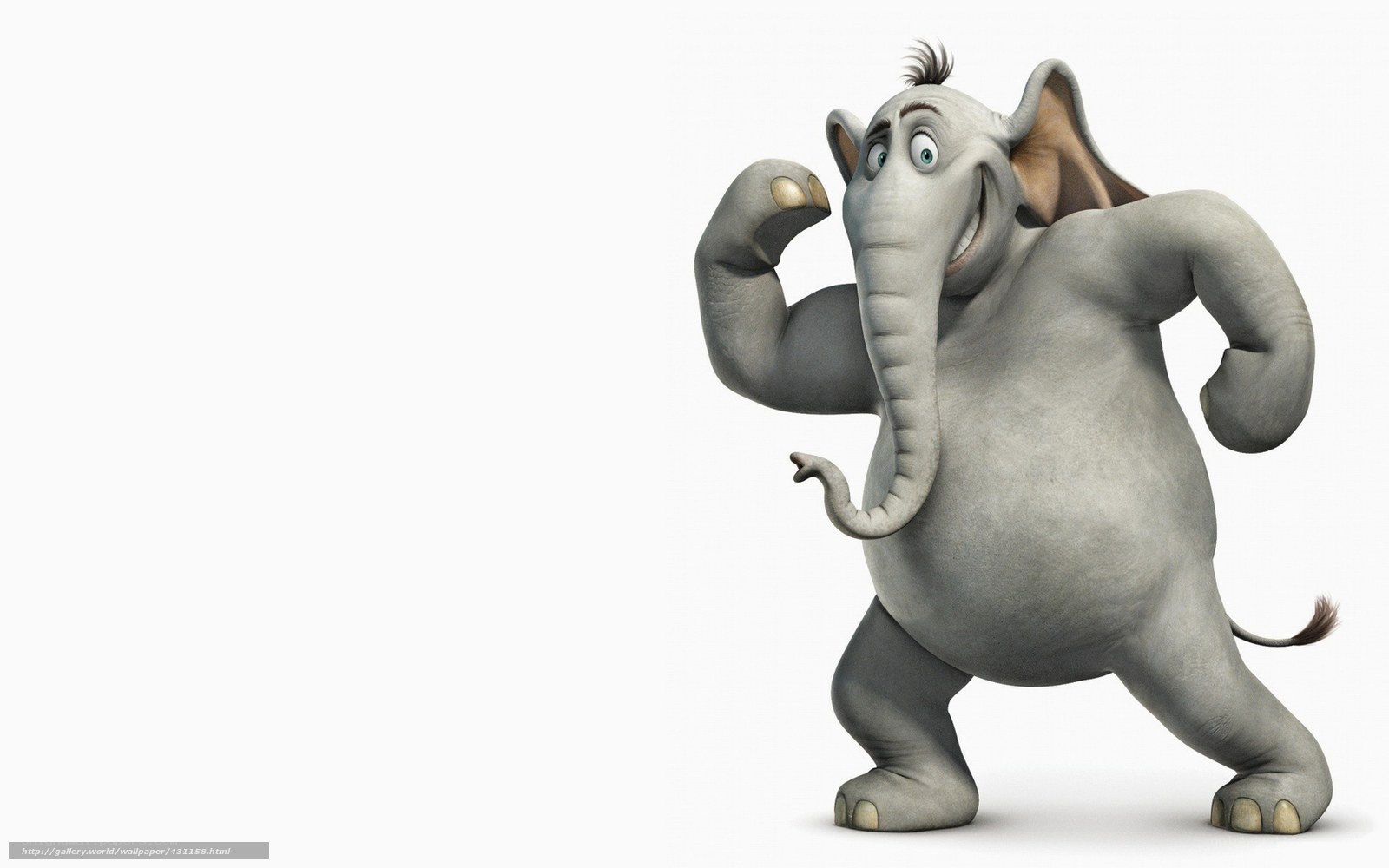 cartoon elephant character