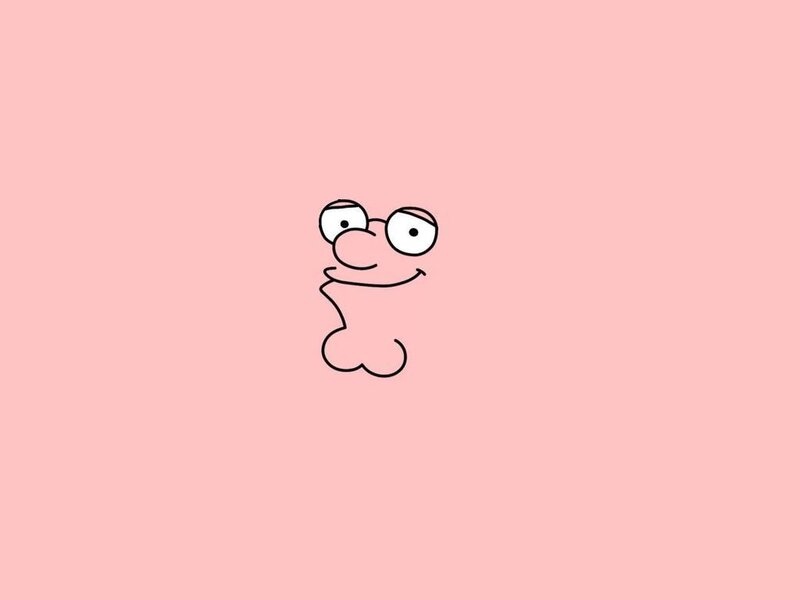 cartoon face on pink