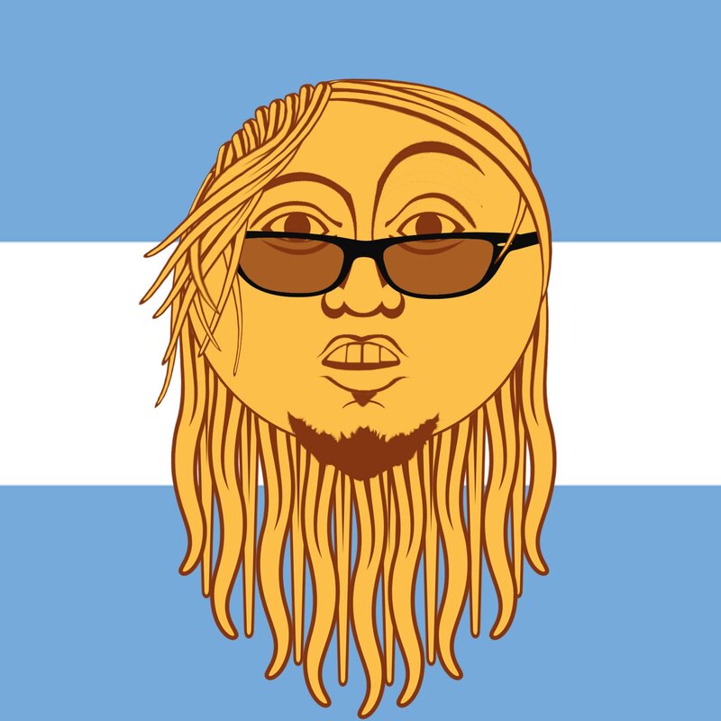 Cartoon Face with Sunglasses