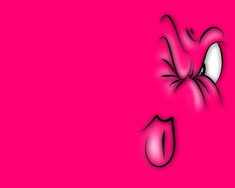 Cartoon Face with Tongue