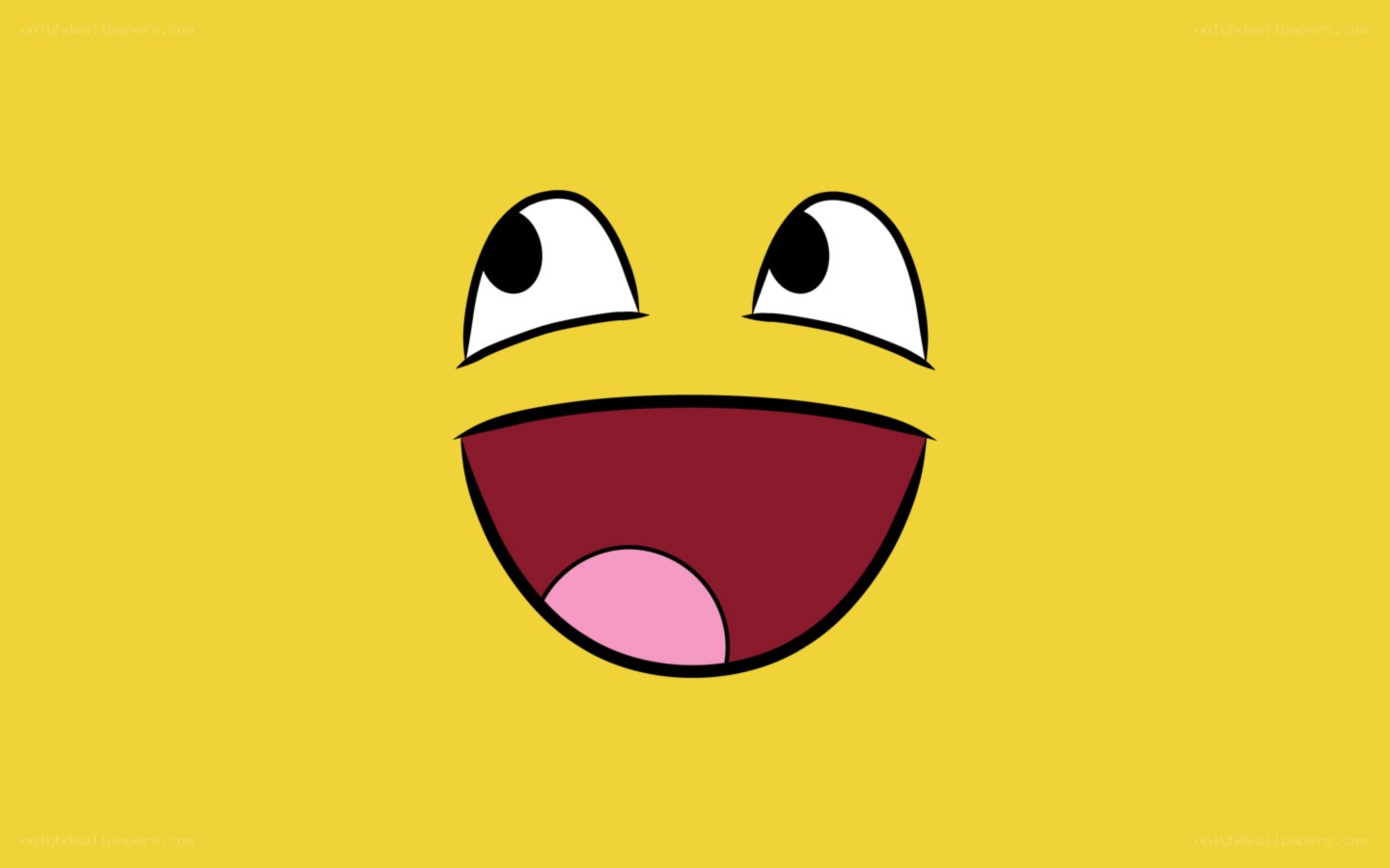 cartoon face with wide eyes
