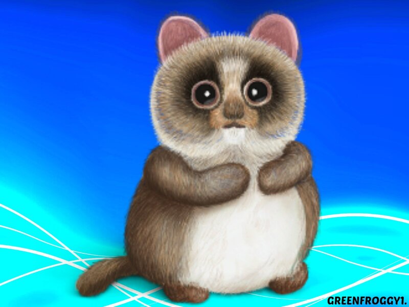 Cartoon Ferret-like Animal
