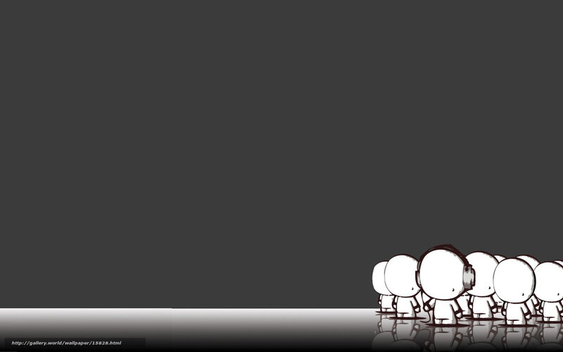 cartoon figures on dark background